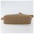 Gucci Borsa a Spalla Micro GG Supreme PVC Beige Oro 001 113 0942 Auth ep12096 D'oro - vista 9