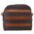 Céline CELINE Macadam Canvas Schultertasche aus PVC-Leder in Braun und Gold Auth ar13775 Golden - Ansicht 2