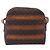 Céline CELINE Macadam Canvas Schultertasche aus PVC-Leder in Braun und Gold Auth ar13775 Golden - Ansicht 3