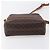 Céline CELINE Macadam Canvas Schultertasche aus PVC-Leder in Braun und Gold Auth ar13775 Golden - Ansicht 9