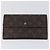 Portafoglio LOUIS VUITTON Monogram Damier Ebene 3 pezzi LV Auth bs31237 Monogramma - vista 2