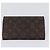Portafoglio LOUIS VUITTON Monogram Damier Ebene 3 pezzi LV Auth bs31237 Monogramma - vista 3