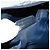 Borsa a spalla in tela Trotter Christian Dior blu navy argento Auth ar13815 - vista 21