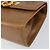 Borsa a Spalla Gancini in Pelle Marrone Oro Salvatore Ferragamo Auth gh1300 - vista 10