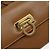 Borsa a Spalla Gancini in Pelle Marrone Oro Salvatore Ferragamo Auth gh1300 - vista 14
