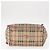 Burberry Borsa Tote Nova Check in PVC Beige Oro Auth 153484 D'oro - vista 10