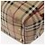 Burberry Borsa Tote Nova Check in PVC Beige Oro Auth 153484 D'oro - vista 14