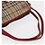 Burberry Borsa Tote Nova Check in PVC Beige Oro Auth 153484 D'oro - vista 8