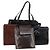 Borsa Clutch GIVENCHY in Pelle 4 Pezzi Rosso Nero Auth bs30863