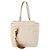Chloé Borsa Tote Eden in pelle bianca e oro Auth th6490 Bianco D'oro - vista 2