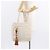 Chloé Borsa Tote Eden in pelle bianca e oro Auth th6490 Bianco D'oro - vista 21