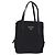 PRADA Borsa a mano in nylon pelle nera argento Auth SW1713 Nero