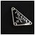 PRADA Borsa a mano in nylon pelle nera argento Auth SW1713 Nero - vista 17