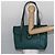 Borsa a Spalla in Pelle Gucci Verde Oro 001 115 1199 Auth 147490 - vista 23