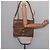 Borsa a Spalla in Pelle Gucci Oro Marrone Auth ep11437 D'oro - vista 21