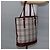 Borsa Tote Nova Check Burberry in Tela Beige Oro Auth ep11287 D'oro - vista 24