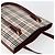 Borsa Tote Nova Check Burberry in Tela Beige Oro Auth ep11287 D'oro - vista 6
