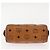 Borsa MCM Logogram Vicetos in pelle PVC marrone e oro Auth BA7357 D'oro - vista 9