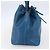 Noe LOUIS VUITTON Borsa a Spalla Petit Noé Epi Blu M44105 LV Auth 145448 - vista 4