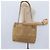 CHANEL Borsa a Spalla Matelassé con Catena in Pelle di Agnello Beige Oro CC Auth 150131 D'oro - vista 24