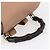 Zaino in pelle beige oro GUCCI Bamboo 370833 Auth fm4914 - vista 7
