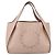Autre Marque Borsa Tote in pelle beige Stella McCartney 502793 Auth BA7042 - vista 13