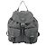 PRADA Rucksack aus grauem Nylon mit Silber authentisch kk572 Braun - Ansicht 13
