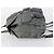 PRADA Rucksack aus grauem Nylon mit Silber authentisch kk572 Braun - Ansicht 4