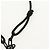 Bracciale Lockit Virgil Abloh in titanio nero LOUIS VUITTON Q05270 LV Auth 136563M - vista 5