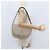 Borsa a Spalla Christian Dior in Pelle Beige Oro Auth bs30458 D'oro - vista 22