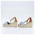 Hermès HERMES Tipoli Espadrilles Scarpe Raffia Beige Auth BA6845  - vista 5