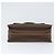 Céline Bolso de mano de lona Macadam Circle CELINE en cuero PVC marrón dorado Auth 149189 Castaño - vista 5