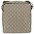 Gucci Borsa a Spalla GG Supreme PVC Marrone Oro 201448 Auth 146911 D'oro - vista 2