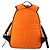 GUCCI Backpack Nylon Orange Silver Auth hk3123 Silvery - view 2