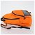 GUCCI Backpack Nylon Orange Silver Auth hk3123 Silvery - view 4