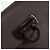Borsa a mano Gancini in gomma marrone Auth gh987 di Salvatore Ferragamo - vista 14