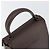 Borsa a mano Gancini in gomma marrone Auth gh987 di Salvatore Ferragamo - vista 6