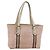 Borsa Tote Gucci GG Canvas Sherry Line Rosa Oro 137396 Auth 144533