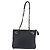 BALLY Borsa a Spalla con Catena Pelle Blu Navy Oro Auth BA6225 D'oro - vista 2