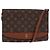 LOUIS VUITTON Borsa a Spalla Monogram Bordeaux 27 M51797 LV Auth bs29606 Monogramma