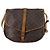 LOUIS VUITTON Borsa a Spalla Monogram Saumur 35 M42254 LV Auth BA5810 Monogramma - vista 13