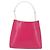 Borsa a Spalla PRADA in Pelle Rosa Chiaro Auth 143274 - vista 2