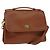 Borsa a mano Coach in pelle 2 in 1 marrone oro Auth am9144 D'oro