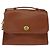 Borsa a mano Coach in pelle 2 in 1 marrone oro Auth am9144 D'oro - vista 13