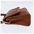 Borsa a mano Coach in pelle 2 in 1 marrone oro Auth am9144 D'oro - vista 3