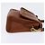 Borsa a mano Coach in pelle 2 in 1 marrone oro Auth am9144 D'oro - vista 4