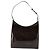 Bolsa de Ombro Chain Vala Esmalte Marrom Prata Auth 143223 de Salvatore Ferragamo - vista 2
