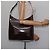 Bolsa de Ombro Chain Vala Esmalte Marrom Prata Auth 143223 de Salvatore Ferragamo - vista 20