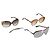 Occhiali da sole Christian Dior Plastica 3Set Marrone Nero Auth bs29549