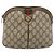 Borsa a Spalla Gucci GG Supreme Web Sherry Line PVC Beige 904 02 047 Auth hk2990 D'oro - vista 13
